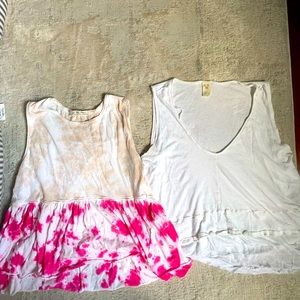 Two free people tank tops